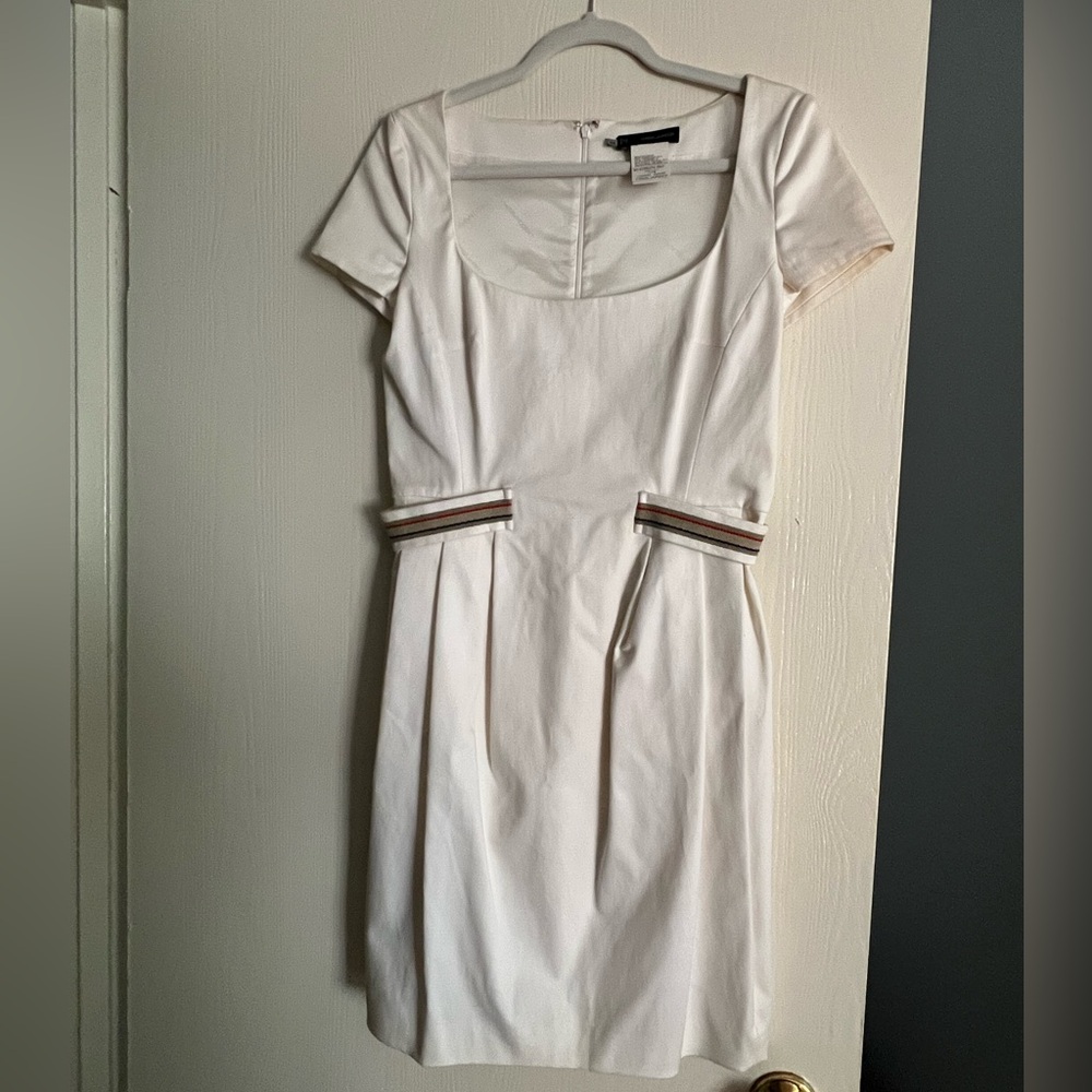 DSQUARED2 Cream Off White Dress Size 44
